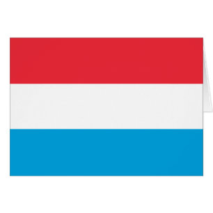 Luxembourg Litauen flagga Hälsningskort