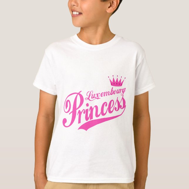 Luxembourg Princess Tee (Framsida)