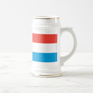 Luxembourg slättflagga sejdel