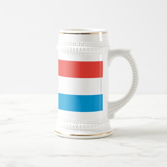 Luxembourg slättflagga sejdel (Höger)