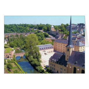 LUXEMBOURG STAD HÄLSNINGSKORT