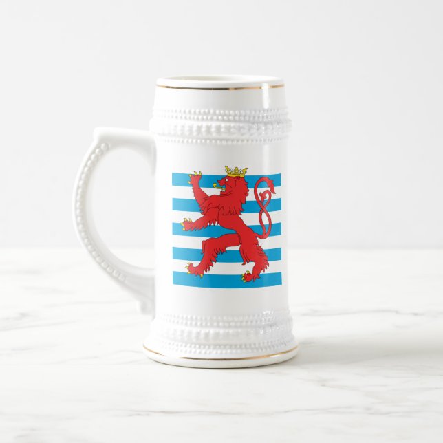 Luxembourg Stein - borgerlig flagga Sejdel (Vänster)
