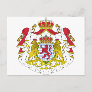 Luxembourg vapensköld vykort