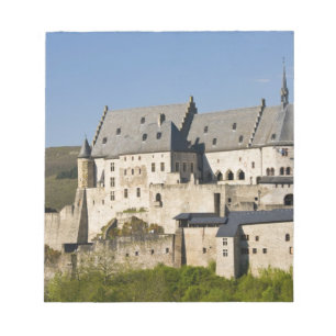 Luxembourg, Vianden. Vianden Chateau (f. 1500 Anteckningsblock