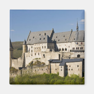 Luxembourg, Vianden. Vianden slott (b. 15:e Magnet