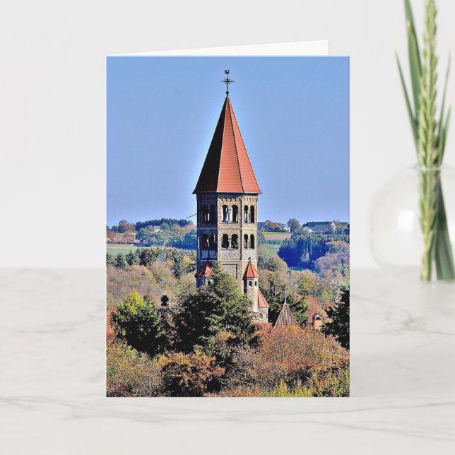 Luxemburg Abbey Kort (Framsida)