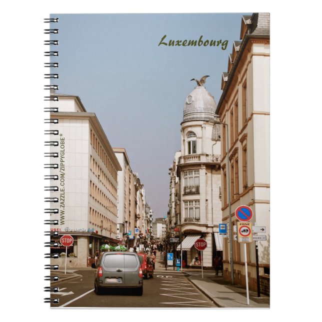 Luxemburg Anteckningsbok (Framsidan)