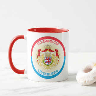 Luxemburg Arvsemblem Mugg