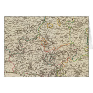 Luxemburg, Belgien Hälsningskort