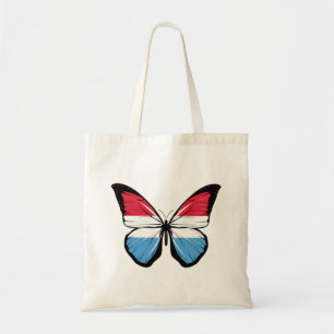 Luxemburg Butterfly Flagga Tygkasse