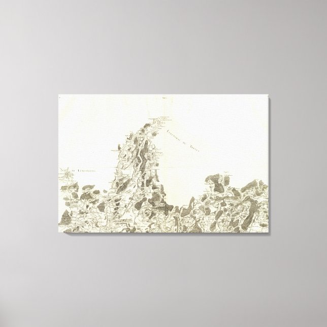 Luxemburg Canvastryck (Framsida)