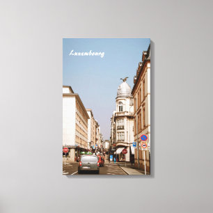 Luxemburg Canvastryck