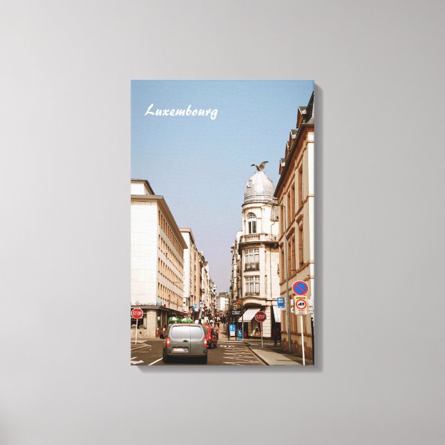 Luxemburg Canvastryck (Framsida)