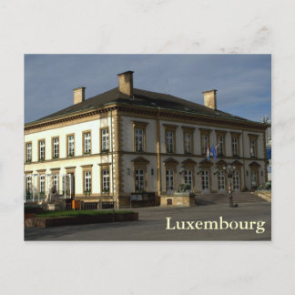 Luxemburg City Hall Vykort