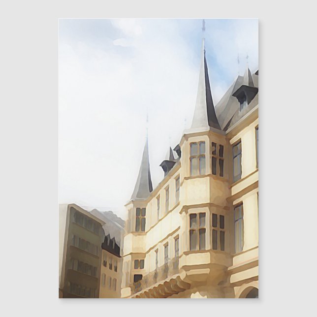 Luxemburg City - Old Town-tavla (Framsida)