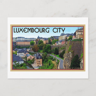 Luxemburg City Vykort