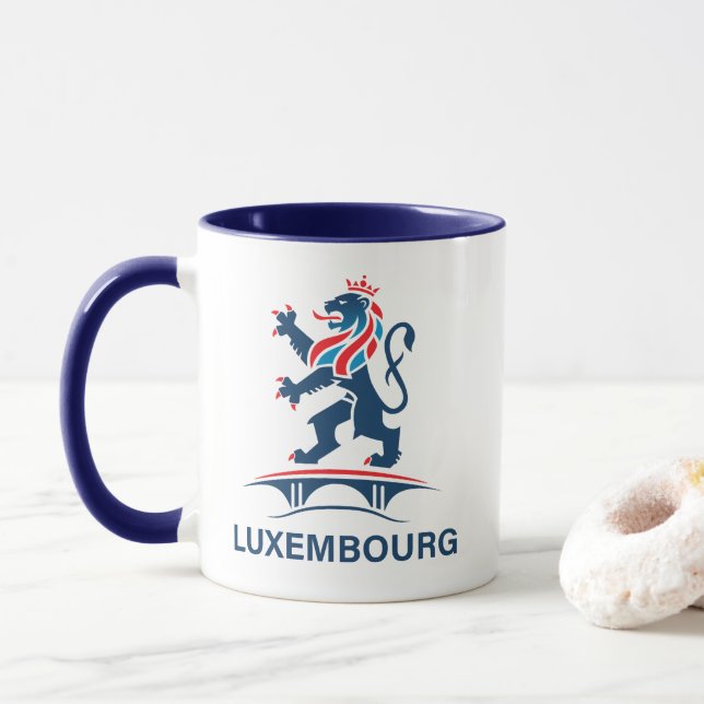 Luxemburg Europa Mugg (Med munk)