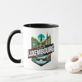 Luxemburg Europa Mugg
