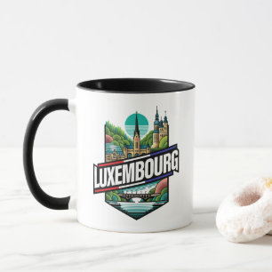 Luxemburg Europa Mugg