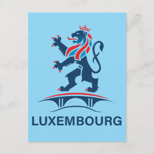 Luxemburg Europa Vykort