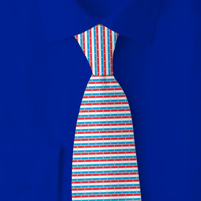 Luxemburg flagg brickmönster slips (Skapare uppladdad)