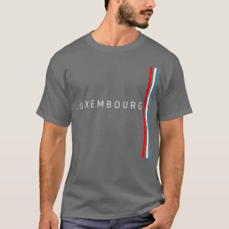 Luxemburg flagga 1 t shirt