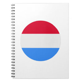 Luxemburg Flagga Anteckningsbok