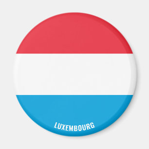 Luxemburg Flagga Charming Patriotic Magnet