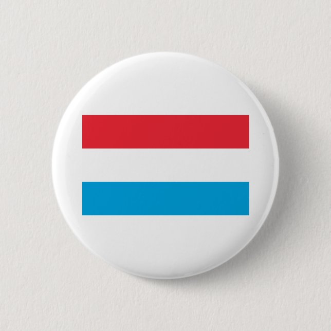 Luxemburg Flagga Knapp (Framsida)