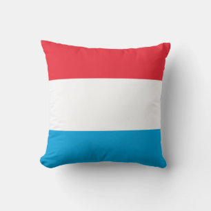 Luxemburg-Flagga Kudde