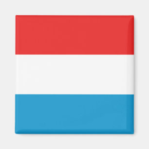 Luxemburg Flagga Magnet