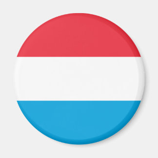 Luxemburg Flagga Magnet
