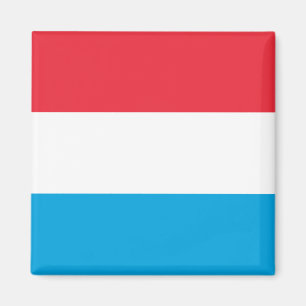 Luxemburg-Flagga Magnet
