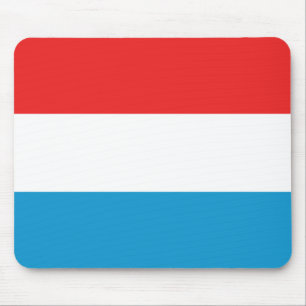 Luxemburg Flagga Mousepad Musmatta