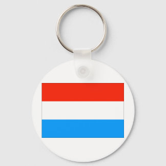 Luxemburg Flagga Nyckelring