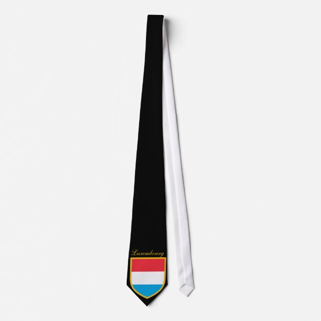 Luxemburg  Flagga Personlig Slips (Framsida)