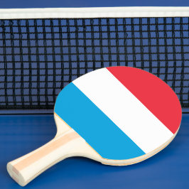 Luxemburg flagga pingisracket