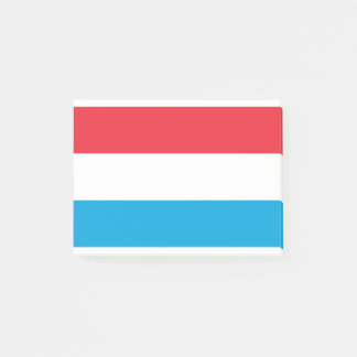 Luxemburg Flagga Post-it Block