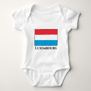 Luxemburg-Flagga T Shirt