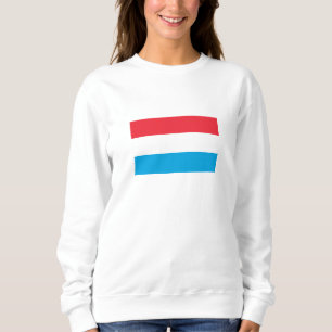 Luxemburg Flagga T Shirt