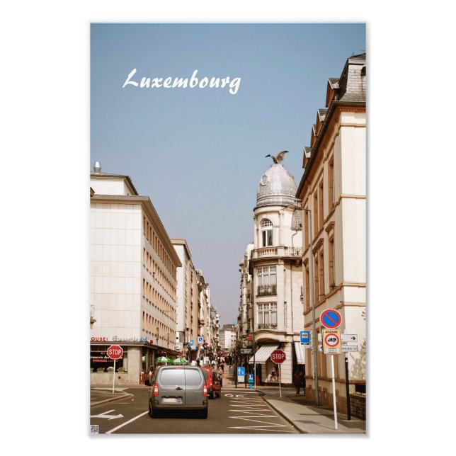 Luxemburg Fototryck (Framsidan)