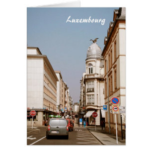 Luxemburg Hälsningskort
