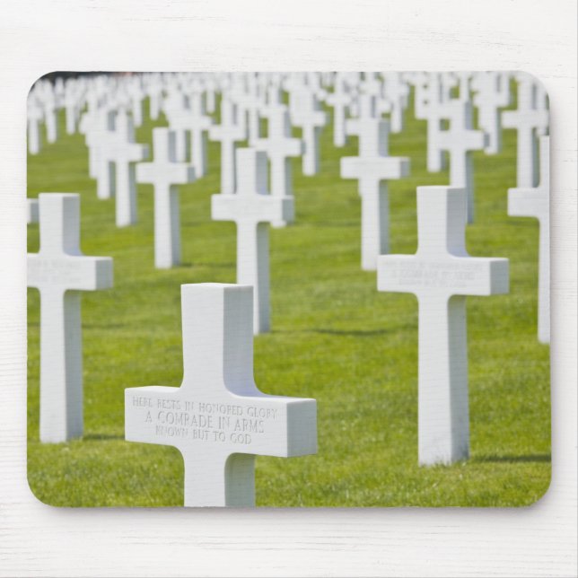 Luxemburg, Hamm. USA:s militära kyrkogård Musmatta (Framsidan)