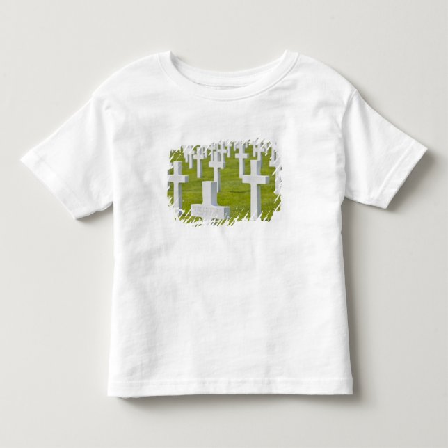 Luxemburg, Hamm. USA:s militära kyrkogård T Shirt (Framsida)