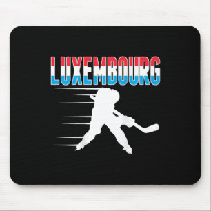 Luxemburg ishockeyfans tröja luxemburgsk Ho Musmatta