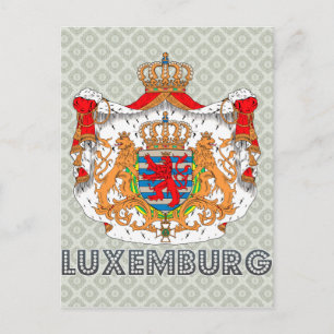 Luxemburg Jackar om Arm Vykort