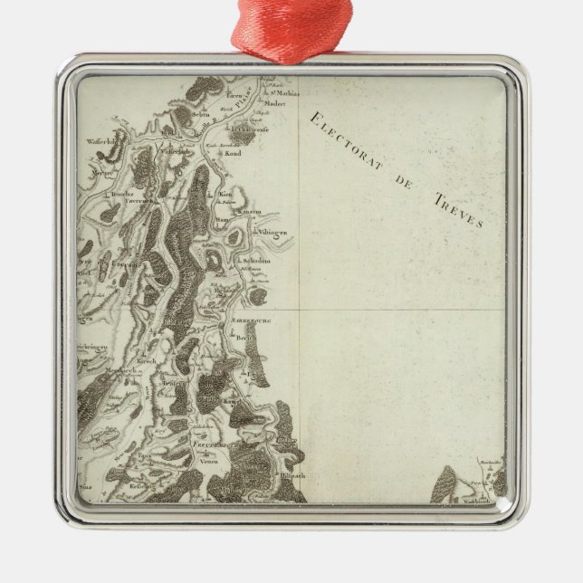 Luxemburg Julgransprydnad Metall (Framsidan)