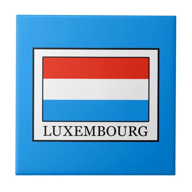 Luxemburg Kakelplatta (Framsidan)