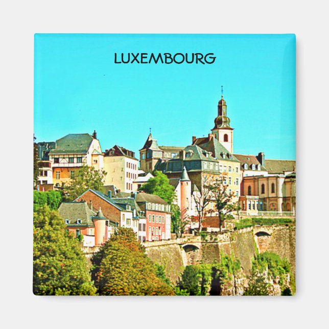 LUXEMBURG MAGNET (Framsidan)