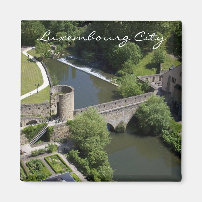 Luxemburg Magnet (Framsidan)